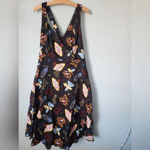 Voodoo Vixen Las Vegas Themed Black Dress